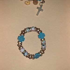Three different sets women bracelets.